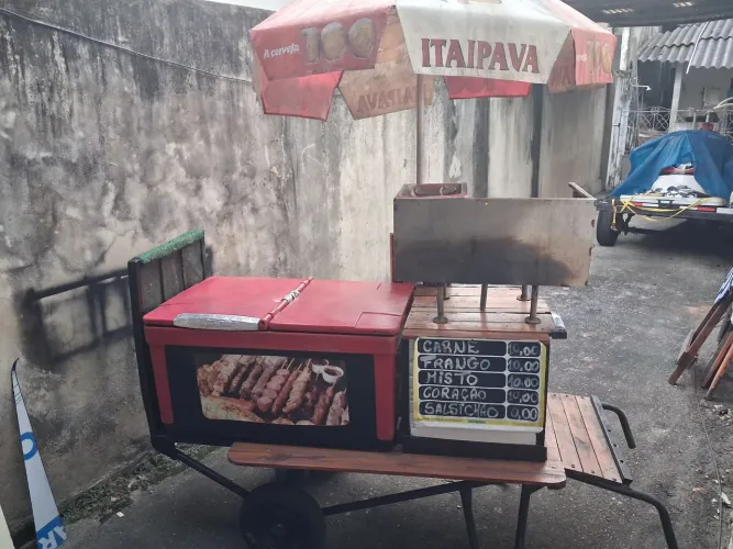 Vendo barraquinha de espetinho