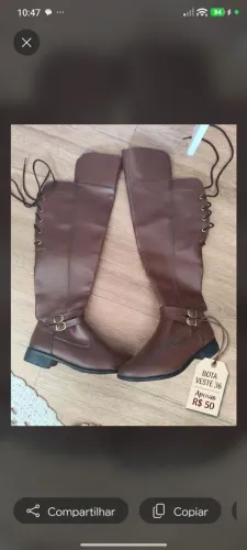 Bota cano longo