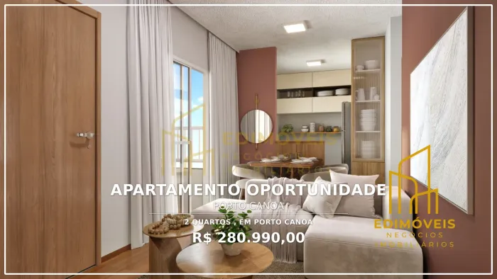 Aproveite a vida em Porto Canoa: Apartamento com lazer completo!