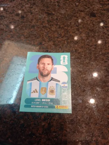 Figurinha Messi