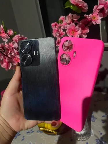 C55 5g NFC 256gb biometria desbloqueio facial câmeras tops