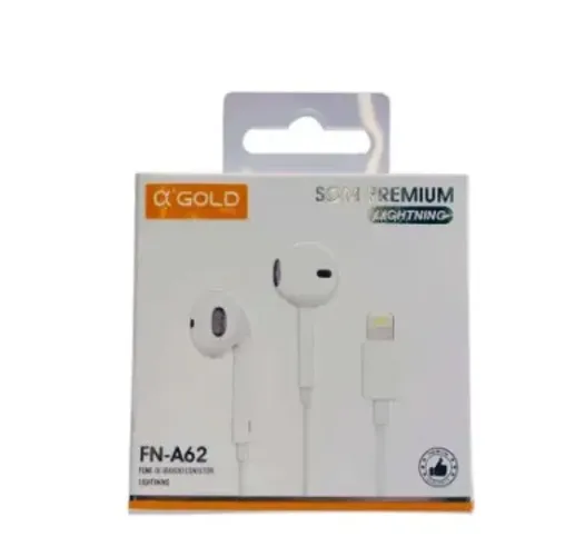 Fone de Ouvido Premium iPhone Lightning (a'Gold)