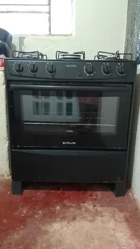 Fogão atlas 5 bocas acendendo automático funcionando perfeitamente