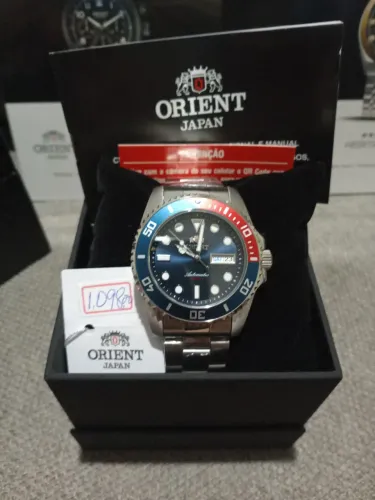 Orient submariner Pepsi novo NF e garantia