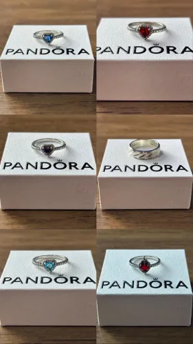 Anéis Pandora, passe para o lado para ter acesso as disponibilidades