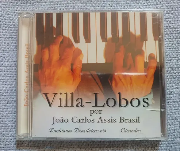 Cd João Carlos Assis Brasil - Villa-lobos - Lacrado !!!!