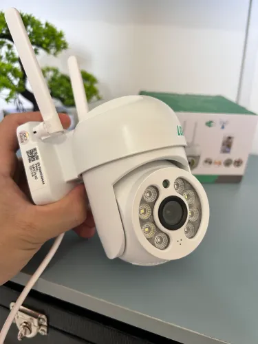 Camera wifi com acesso pelo celular em tempo real 24h