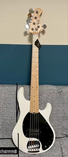 Baixo seven 5 cordas music man