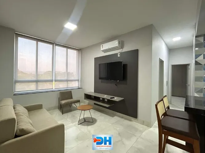 Apartamento Mobiliado 2 quartos para Aluguel no Residencial Drumond na ARSE 12 106 Sul Pal