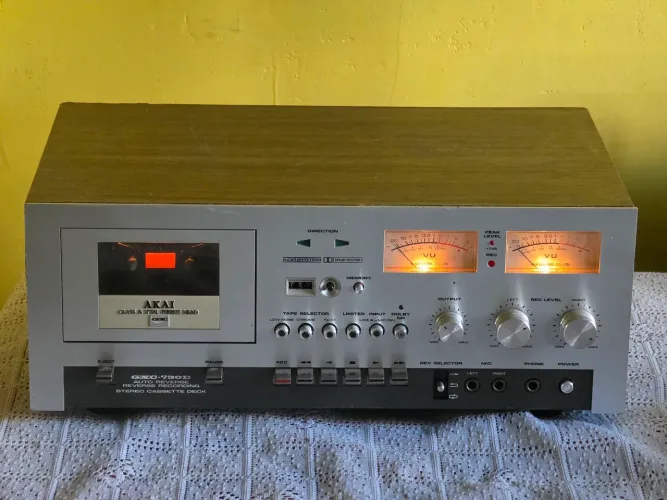 Tape Deck Akai GXC-730D Made In Japan NO ESTADO (Leia a Descrição)