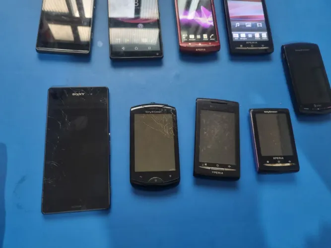 Lote de celulares Sony