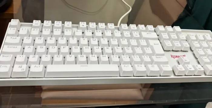 Teclado Mecânico Redragon mitra rgb, switches preto
