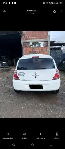 Reno Clio 2014 1.0 16 válvulas para retirada de peças
