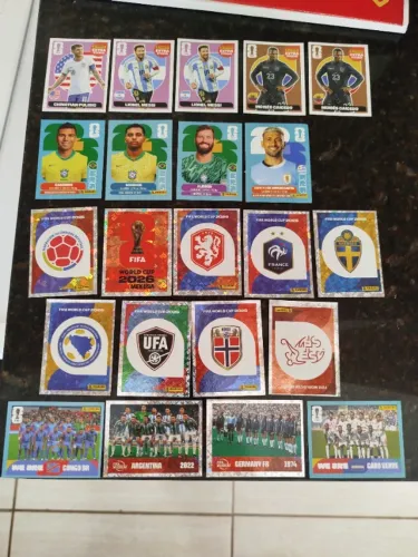 Figurinhas copa LEGENDS