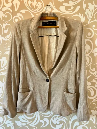 Blazer malha Zara TAM PP