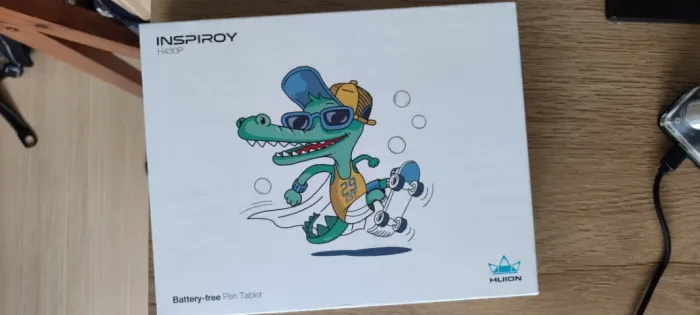 Mesa digitalizadora Huion Inspiroy H430P black Zerada!