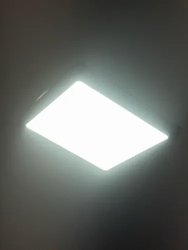 Luminária Painel Plafon LED Sobrepor Quadrado Branco - Econômico (Perfeito Estado)