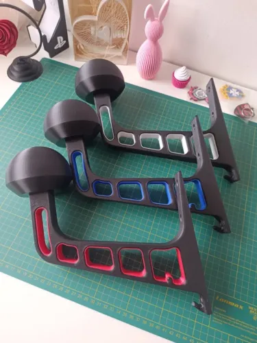 Suporte para capacete com porta chave