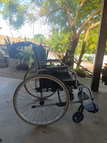 Cadeira de rodas de alumínio 125kg Polior