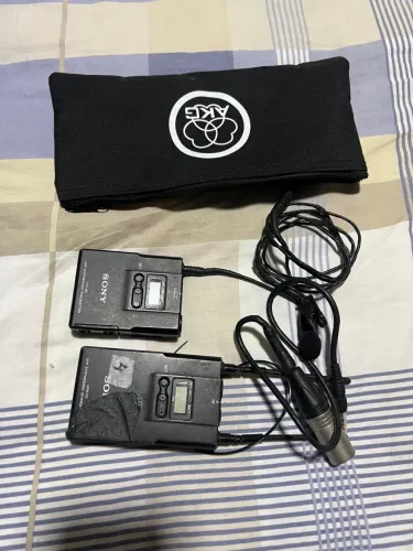 Microfone de Lapela da Sony profissional 