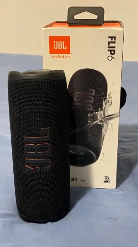 JBL FLIP 6 - CAIXA E CABO ORIGINAL