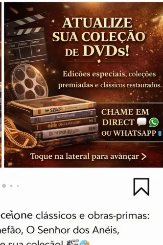 DVDs Originais a partir de R$15 - Promoção!
