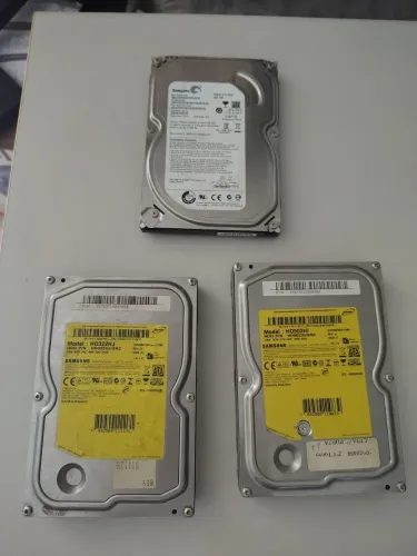 HDs 500 gigas e 320