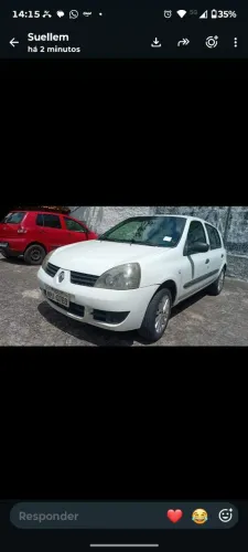 Renault Clio Auth. /air Hi-flex 1.6 16V 5P 2008