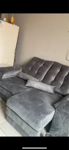 sofá retrátil e reclinável