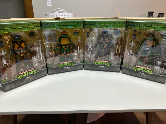 Tartarugas ninja set completo super 7