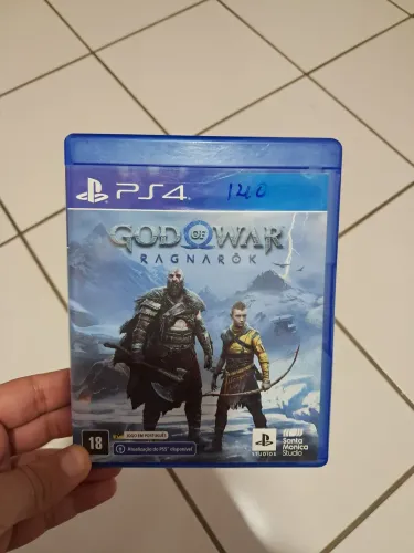 Jogo God of War Ragnarök de playstation 4