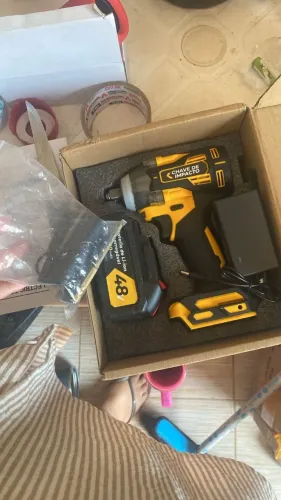 chave de impacto com bateria garantia promocao ult. und nova nunca usada
