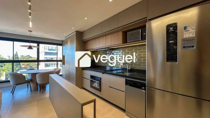 Apartamento mobiliado com 50m² para alugar 1 quarto, sendo 1 suíte no bairro Nova Campinas
