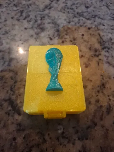 Caixa Porta Figurinha da Copa