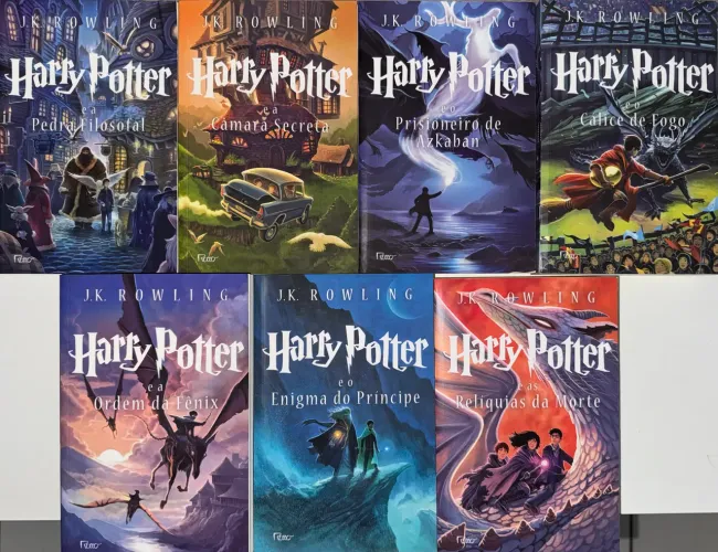Box de livros Harry Potter série completa