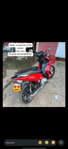 Biz 2024 semi nova poucas raladuras