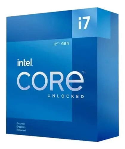 Processador gamer Intel Core I7-12700KF