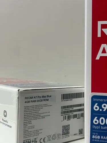 REDMI A7 Pro 64gb 4 ram 4g preto novo