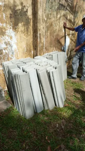 Placas de concreto 