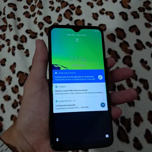 ( ACEITO CARTÃO PARCELADO ) Motorola G8 play 32GB