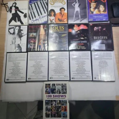 DVDs Musicais Internacionais Vol. 2 - de colecionador