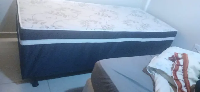 cama box conjugada Polar Unipremium VIP, de solteiro