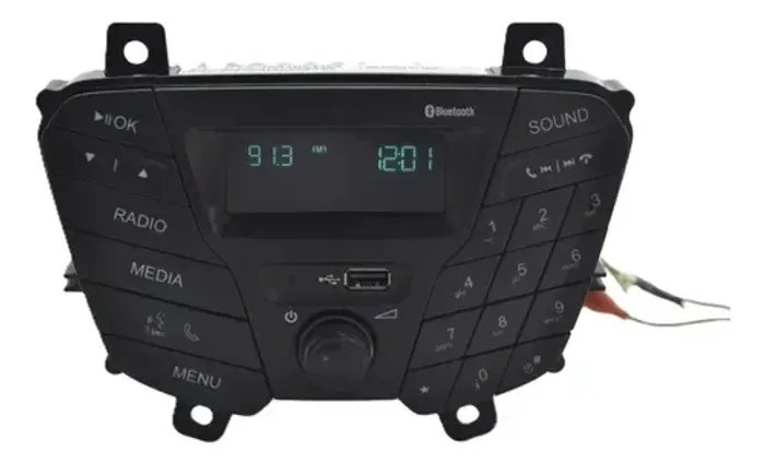 Frente Radio Som Painel Ka 2017 Original C/usb + Bluetooth