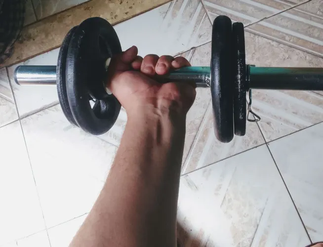 Kit academia, pesos 12 kilos novos