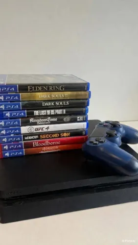 PlayStation 4 + 9 jogos