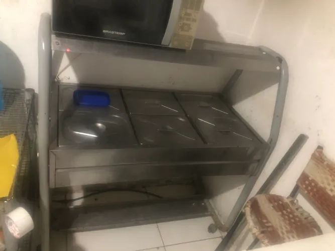 Molheira para almoço 8 cubas 