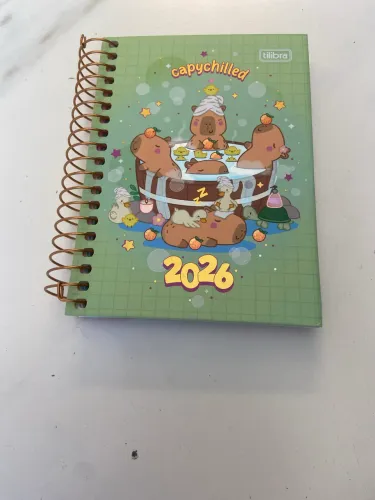 CADERNO CAPIVARA 