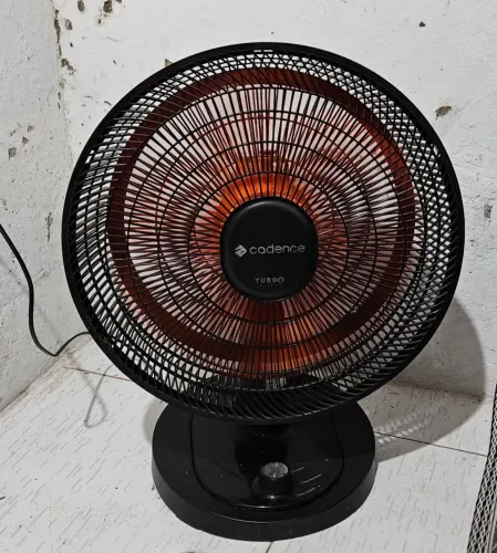 Ventilador Cadence Turbo 40 cm funcionando todo bom