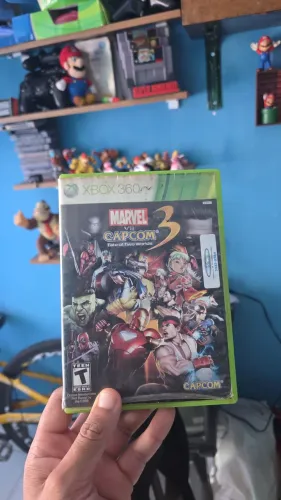 Jogo xbox 360 original marvel vs capcom 3