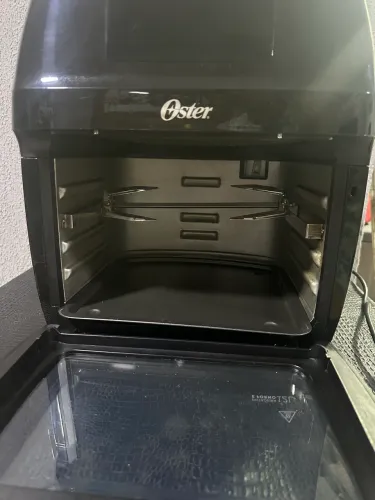 Fritadeira Elétrica Oster 12l Oven Fryer 3 Em 1 Preto 220V